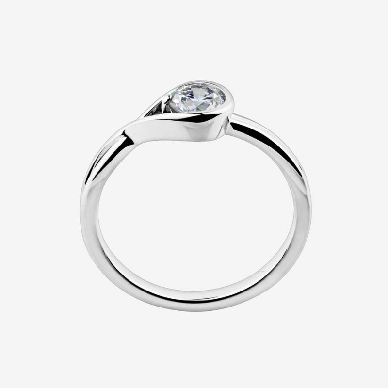 Pandora Brilliance 0.50 ct tw Rings White gold | 18953-FHSZ