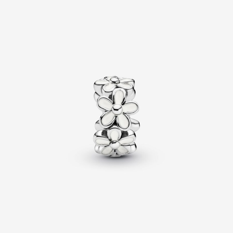 Pandora Daisy Flower Safety Chains Sterling silver | 58417-GJAN