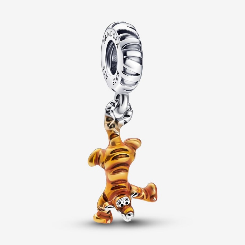 Pandora Disney Winnie the Pooh Tigger Dangle Charms Sterling silver | 79512-OGYE