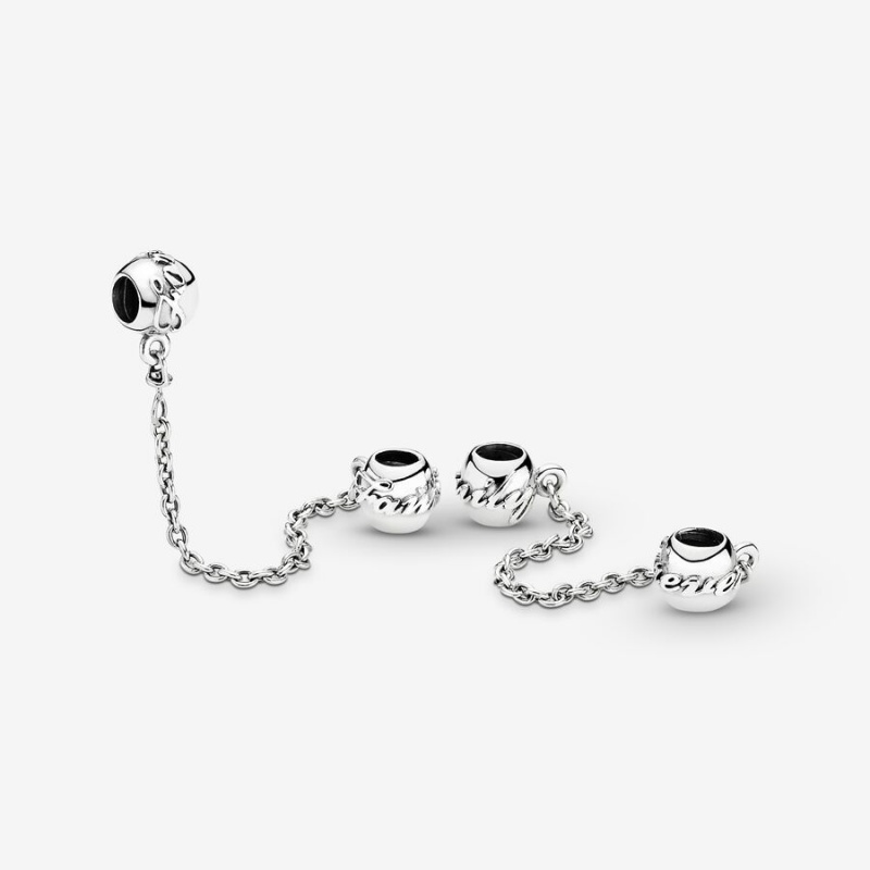 Pandora Family Forever Safety Chains Sterling silver | 71935-XKAT