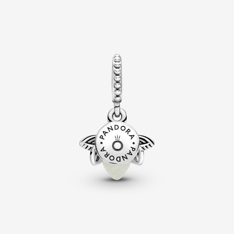 Pandora Glow-in-the-dark Firefly Dangle Charms Sterling silver | 91427-IJYO