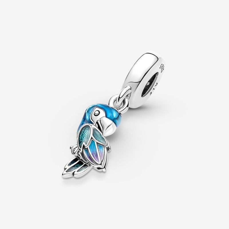 Pandora Jungle Paradise Parrot Dangle Charms Sterling silver | 78194-WEBD