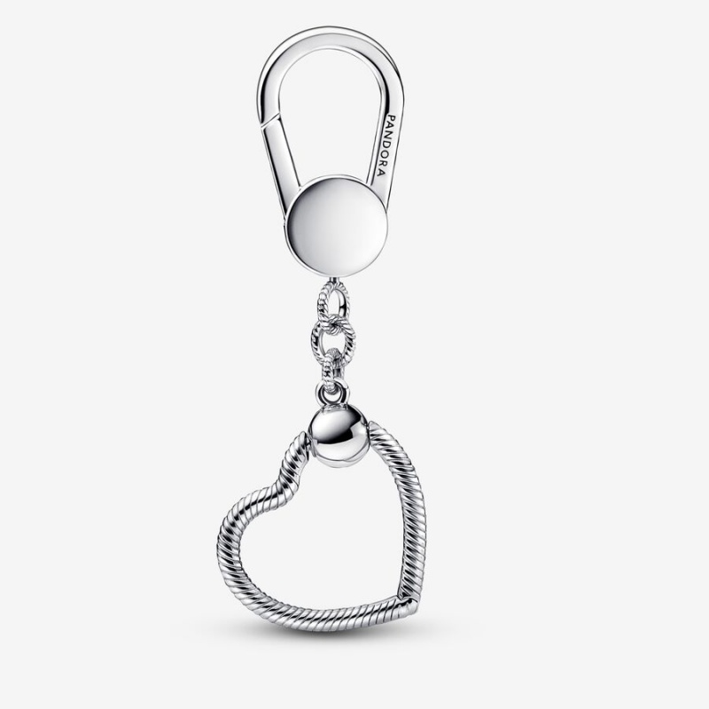 Pandora Moments Small Bag Holder Charm Holders Sterling silver | 46293-VDXI