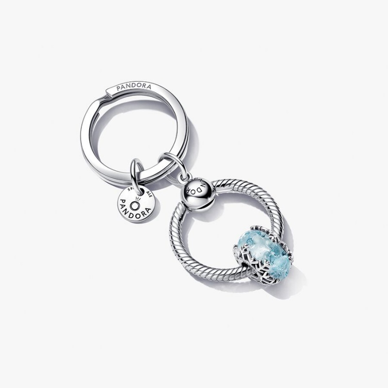 Pandora Moments Snowflake Key Charm Holders Multicolor | 20978-ZMVO