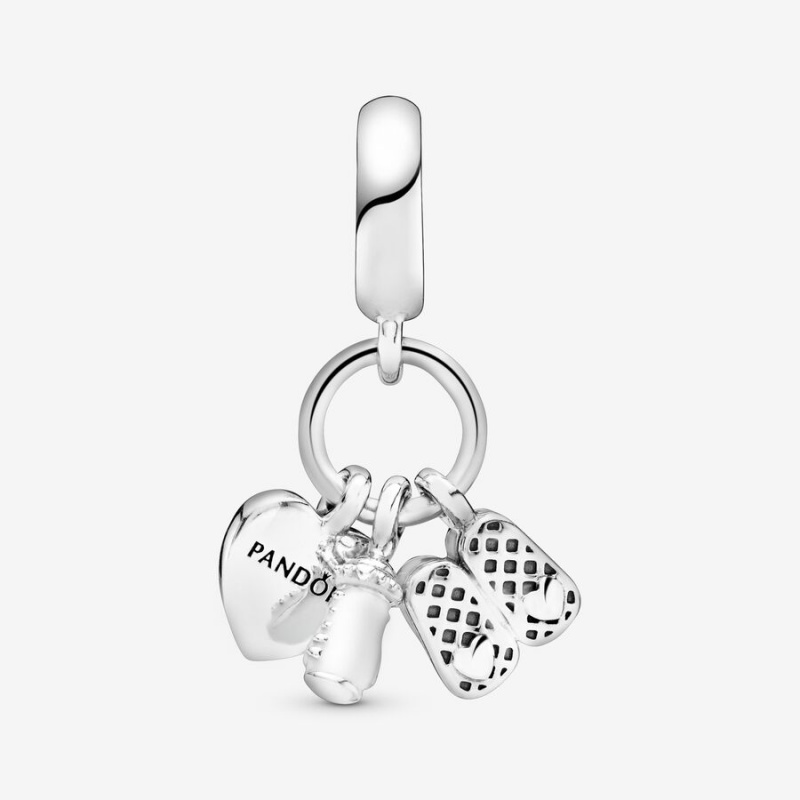 Pandora My Little Baby Dangle Charms Sterling silver | 69487-HKUA