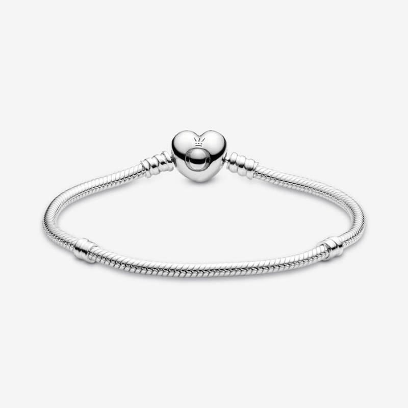 Pandora with Clasp Charm Holders Sterling silver | 89176-PFGC